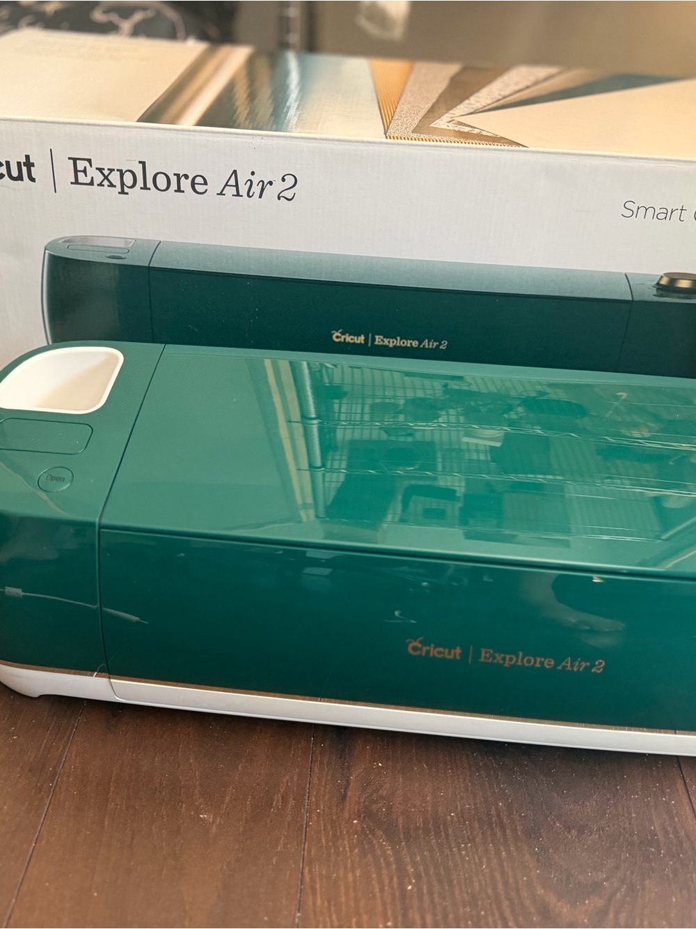 Cricut Explore Air 2 - Emerald Green with Gold Logo